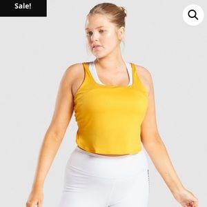 Gymshark Women’s Pulse Crop Top - Yellow